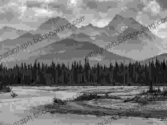 A Black And White Photograph Of A Landscape, With Mountains And A River. Gallery: Colorblind Photography Joseph Fleming