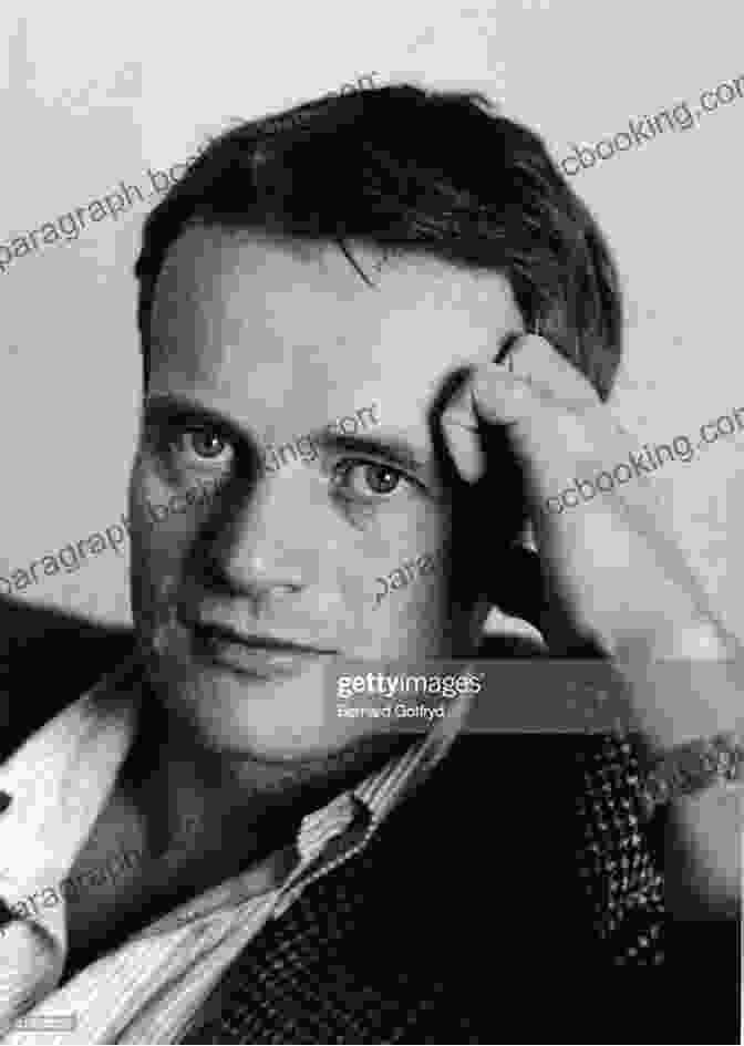 A Black And White Portrait Of Bruce Chatwin, The Acclaimed Travel Writer And Author Of At Home With The Patagonians