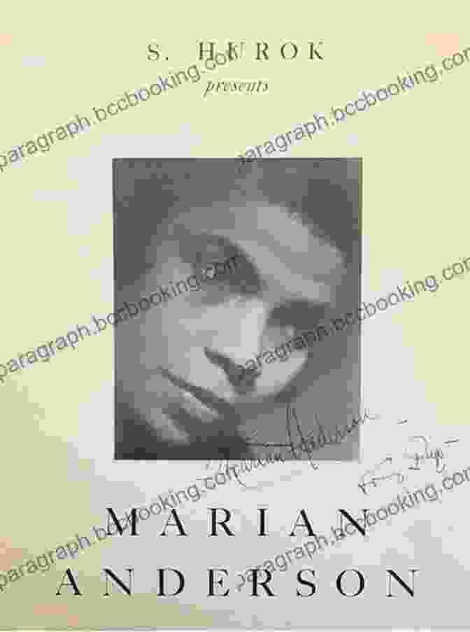 A Book Cover Featuring A Young Marian Anderson Posing With Books Marian Anderson (My Early Library: My Itty Bitty Bio)