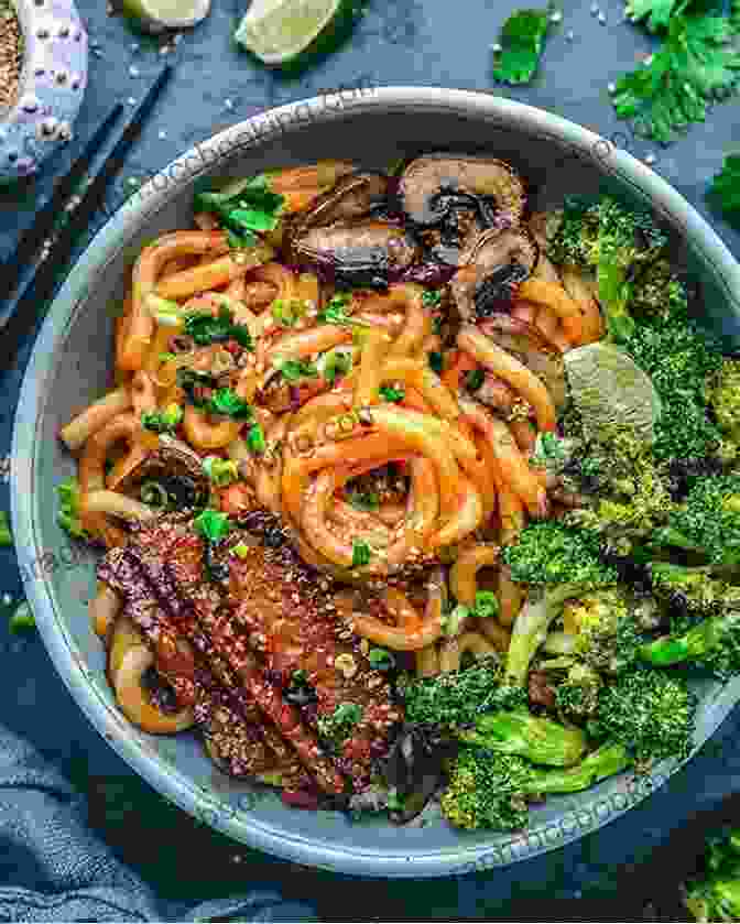 A Bowl Of Udon Noodles With A Variety Of Toppings And Sauces The Ultimate Japanese Noodles Cookbook: Amazing Soba Ramen Udon Hot Pot And Japanese Pasta Recipes