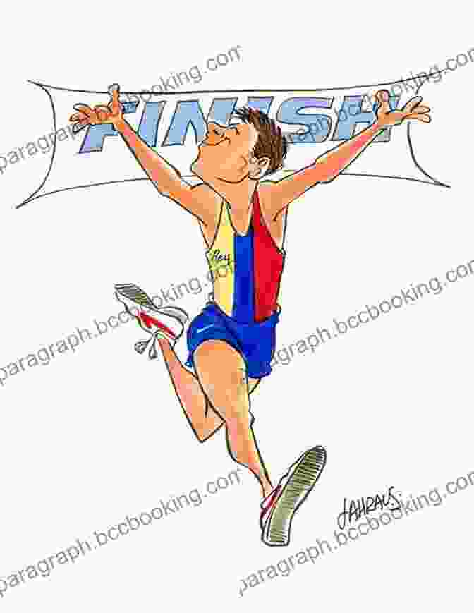 A Cartoon Of A Runner With Their Arms Raised In Victory Funny Running Poems From Google Search