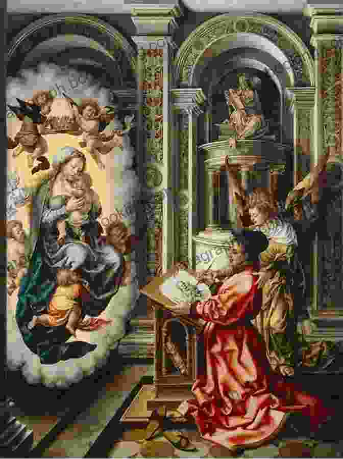 A Detailed Oil Painting By Jan Gossaert Depicting A Scene From The Life Of Saint Luke Jan Gossaert: Drawings Paintings (Annotated)