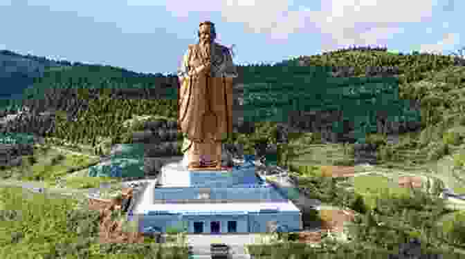 A Majestic Statue Of Confucius, The Revered Chinese Philosopher Confucius: And The World He Created