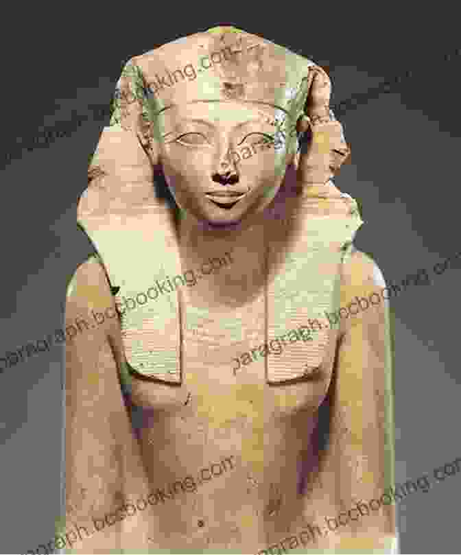A Majestic Statue Of Hatshepsut, Adorned With The Traditional Pharaoh's Headdress And Ceremonial Beard, Symbolizing Her Power And Authority As The First Female Pharaoh Of Egypt Hatshepsut: First Female Pharaoh (World Cultures Through Time)