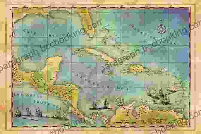 A Map Of The Caribbean During The Golden Age Of Piracy, Dotted With Pirate Hideouts Tales From The Pittsburgh Pirates Dugout: A Collection Of The Greatest Pirates Stories Ever Told (Tales From The Team)