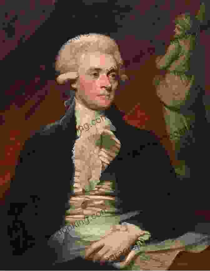 A Portrait Of Thomas Jefferson, Depicting Him With A Contemplative Expression And Wearing A Black Suit. American Sphinx: The Character Of Thomas Jefferson