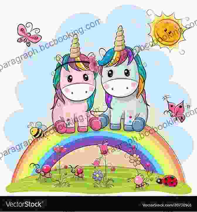 A Rainbow Unicorn Playing With Children Spring Is Here : 10+ Spring Stories For Kids