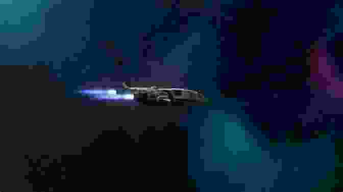 A Spaceship Flying Through A Nebula Skywave (The Rorschach Explorer Missions 1)
