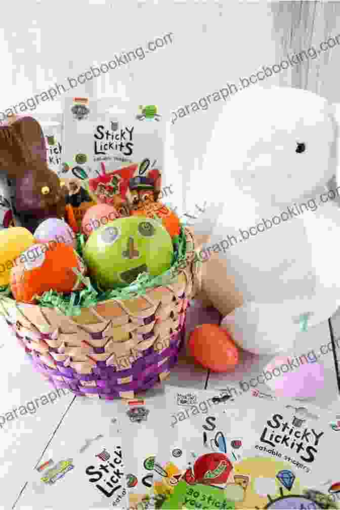 A Variety Of Easter Themed Basket Stuffers, Including Egg Shaped Erasers, Stickers, Socks, And Crayons Easter Jokes For Kids: Easter Gifts For Kids Great Easter Basket Stuffers