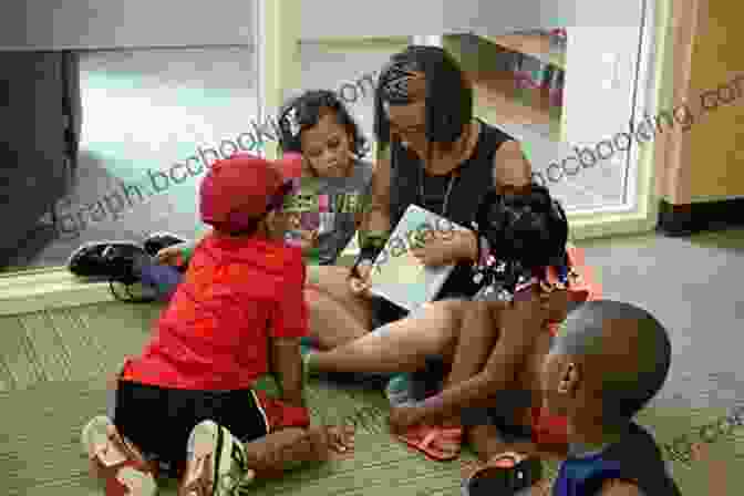 A Woman Reading To A Group Of Children, Instilling A Love Of Reading In Young Minds I D Rather Be Reading: A Library Of Art For Lovers