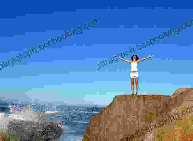A Young Woman Stands On A Cliff Overlooking The Ocean, Her Arms Outstretched, Her Hair Blowing In The Wind. She Is Free. 22 Years To Impact : A Short Story Intended To Be Free