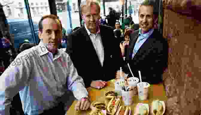 An Image Of Shake Shack Founders Danny Meyer And Randy Garutti Smiling And Looking At Each Other. Shake Shack: Recipes Stories: A Cookbook