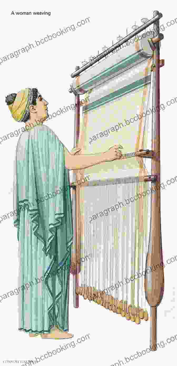 Ancient Greek Loom Used For Weaving Cloth TOOLS OF THE ANCIENT GREEKS: A Kid S Guide To The History Science Of Life In Ancient Greece (Build It Yourself)