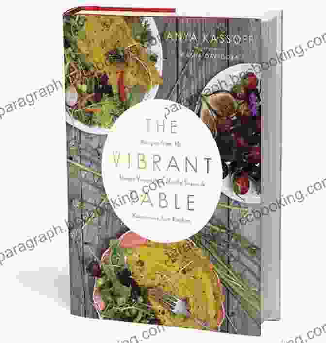 At Home In The Kitchen Book Cover, Featuring A Vibrant Image Of A Table Laden With Delicious Food. At Home In The Kitchen