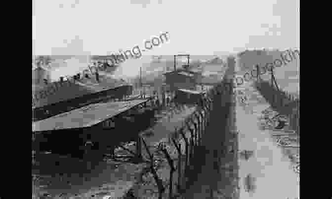 Barbed Wire Fence And Dilapidated Barracks Of The Bergen Belsen Concentration Camp Signs Of Survival: A Memoir Of The Holocaust