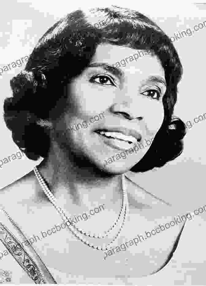 Black And White Portrait Of Marian Anderson, A Renowned Opera Singer, In A Formal Gown Marian Anderson (My Early Library: My Itty Bitty Bio)