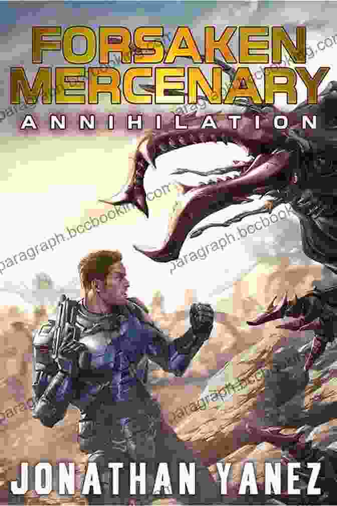 Book Cover Of 'Annihilation: Forsaken Mercenary' Annihilation: A Near Future Thriller (Forsaken Mercenary 5)