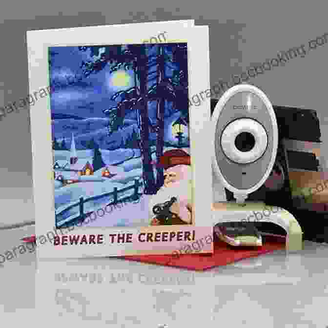 Book Cover Of 'Creeper Christmas Holiday Tale,' Featuring A Dark And Eerie Scene With Creepers Lurking In The Shadows Of A Wintery Forest Creeper Christmas: A Holiday Tale (Creeper Holiday Tales 1)