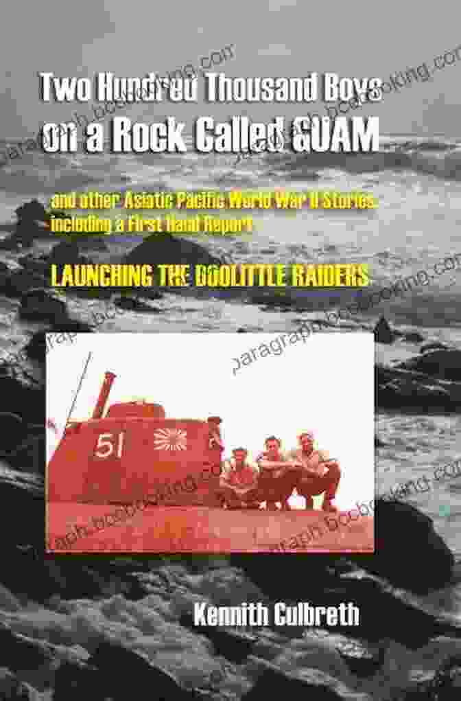 Book Cover Of 'Two Hundred Thousand Boys On Rock Called Guam' By John M. Glionna Two Hundred Thousand Boys On A Rock Called Guam
