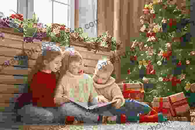 Children Engrossed In Reading Christmas Stories Christmas Stories For Kids: Fun Christmas Stories And Jokes For Kids