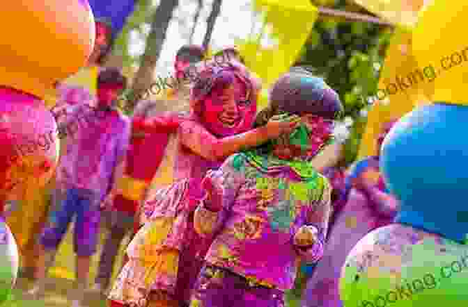 Children Playing With Colors During Holi, The Festival Of Colors I Spy Happy Pongal For Kids Ages 2 5: Let S Celebrate Indian Holiday Learn Alphabet From A To Z Four Days Of Harvest Festival
