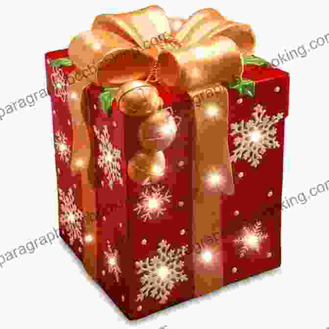 Christmas Gift Wrapped With A Red Bow Merry Christmas: Cute Christmas Stories And Jokes For Kids
