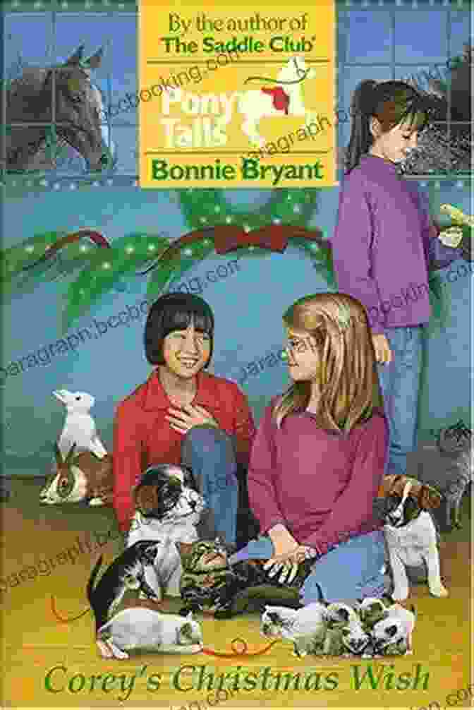 Corey Christmas Wish Pony Tails 15 Book Cover Corey S Christmas Wish (Pony Tails 15)