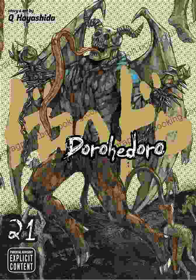Cover Of Dorohedoro Vol 21, Featuring Caiman And Nikaido Emerging From A Dark Forest Dorohedoro Vol 21 Q Hayashida