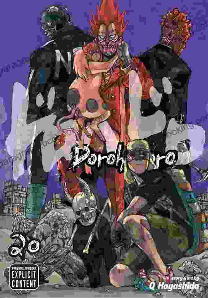 Dorohedoro Manga Cover Depicting A Character With A Lizard Head And A Man With A Mushroom Growing Out Of His Head Dorohedoro Vol 9 Q Hayashida