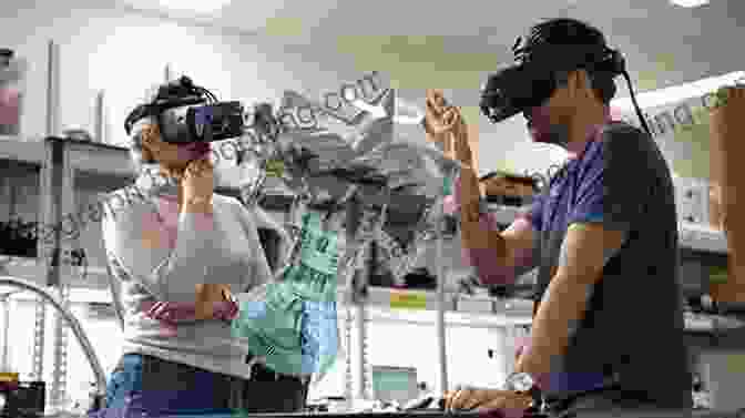 Employee Using Virtual Reality Headset For Training Shaping The Future Of Work: A Handbook For Action And A New Social Contract (Giving Voice To Values)