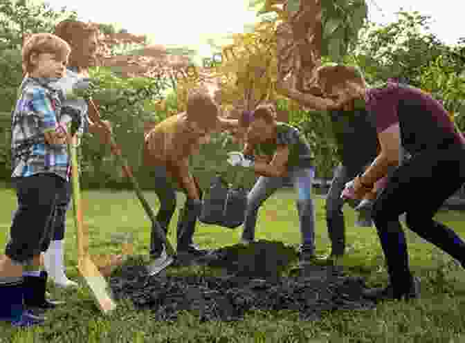 Employees Planting Trees As Part Of A Sustainability Initiative Shaping The Future Of Work: A Handbook For Action And A New Social Contract (Giving Voice To Values)