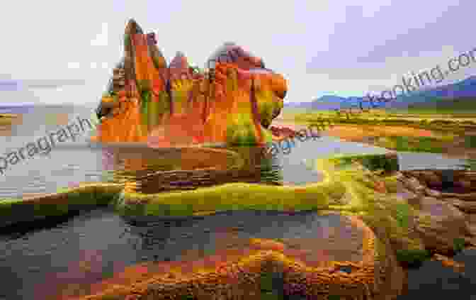 Fly Geyser, Nevada, USA Places Left Unfinished At The Time Of Creation