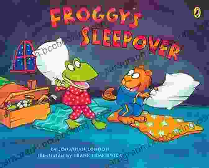Froggy Sleepover Book Cover Showing Froggy And Cricket In A Tent With Stars Above Froggy S Sleepover Jonathan London