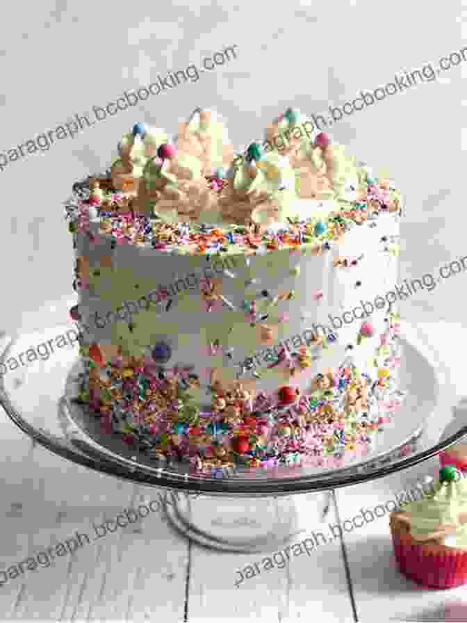 Frosted Birthday Cake With Sprinkles Parties: Delicious Recipes For Holidays Fun Occasions (American Girl)