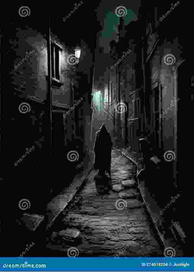 Just Another Night Book Cover: A Silhouette Of A Woman In A Dark Alleyway, With A Mysterious Figure Lurking In The Shadows. Just Another Night Joosr