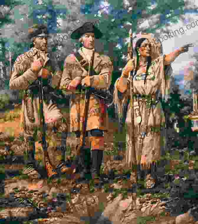 Lewis And Clark, Clad In Buckskins And Expedition Gear, Standing On The Banks Of A Mighty River, Surrounded By Lush Greenery, Symbolizing The Adventurous Spirit Of Exploration That Drove The Westward Expansion Ages Of American Capitalism: A History Of The United States