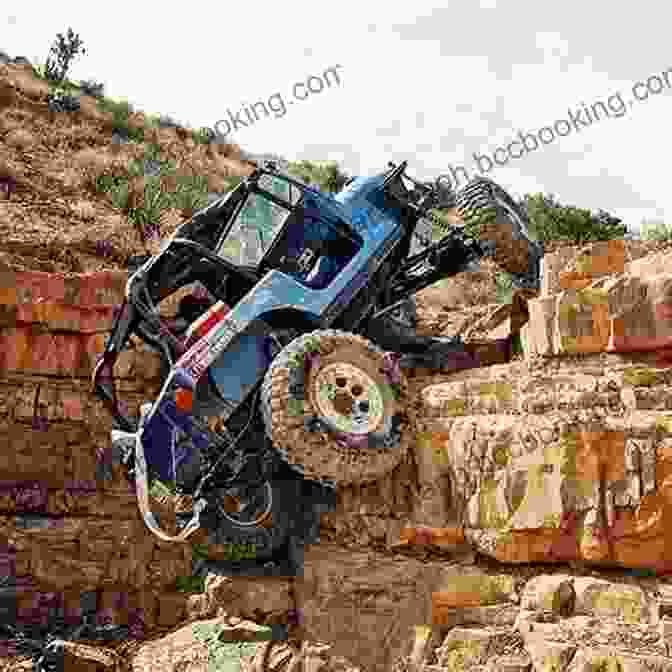 Overland Vehicle Crossing A Rocky Obstacle From Australia To Germany: The Ultimate Overland 4x4 Adventure
