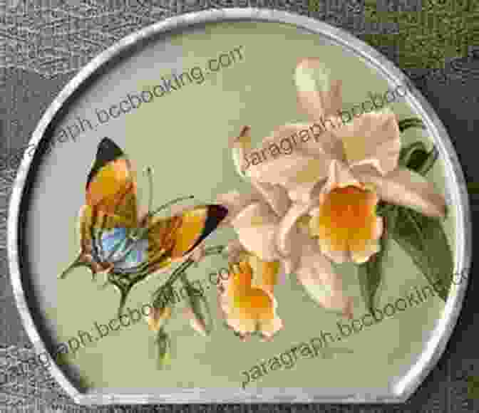 Painting Of A Butterfly By Sherry Nelson Mda Painting Garden Animals With Sherry C Nelson MDA (Decorative Painting)