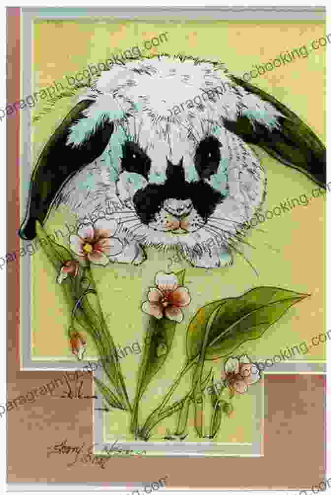 Painting Of A Rabbit By Sherry Nelson Mda Painting Garden Animals With Sherry C Nelson MDA (Decorative Painting)