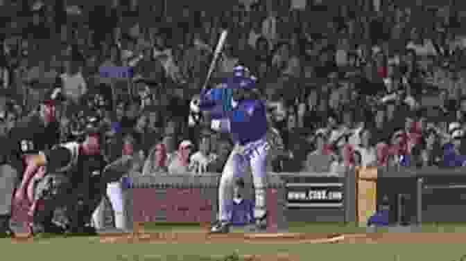 Sammy Sosa Swinging A Baseball Bat, Surrounded By Cheering Fans Sammy Sosa (The Great Hispanic Heritage)