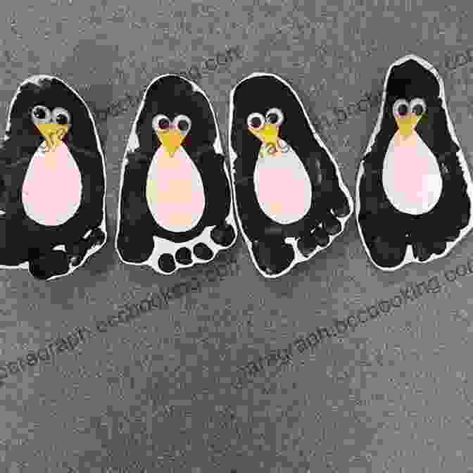 Step 4: Complete The Penguin By Adding The Feet And Refining The Details. How To Draw: Polar Animals: In Simple Steps