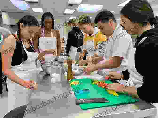Students Participating In A Culinary Class Inside The California Food Revolution: Thirty Years That Changed Our Culinary Consciousness (California Studies In Food And Culture 44)