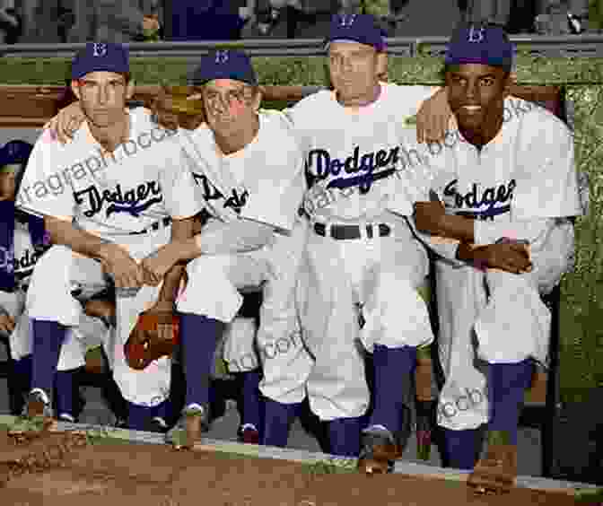 The 1947 Brooklyn Dodgers Team With Jackie Robinson (far Left) Opening Day: The Story Of Jackie Robinson S First Season