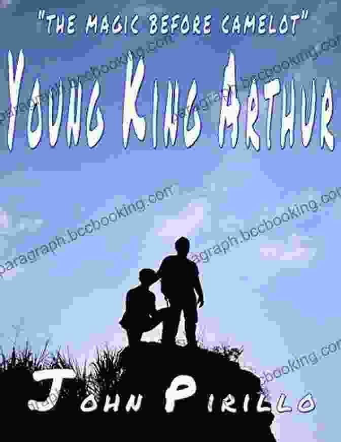 The Cover Of Young King Arthur By John Pirillo, Featuring A Young Arthur Holding The Sword Excalibur Young King Arthur John Pirillo