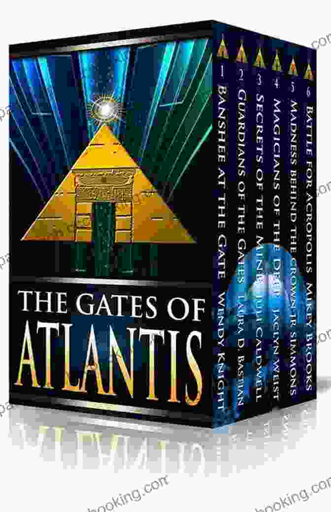 The Gates Of Atlantis Complete Collection Book Cover With A Vibrant Depiction Of An Underwater Portal Leading To A Lost City. The Gates Of Atlantis Complete Collection