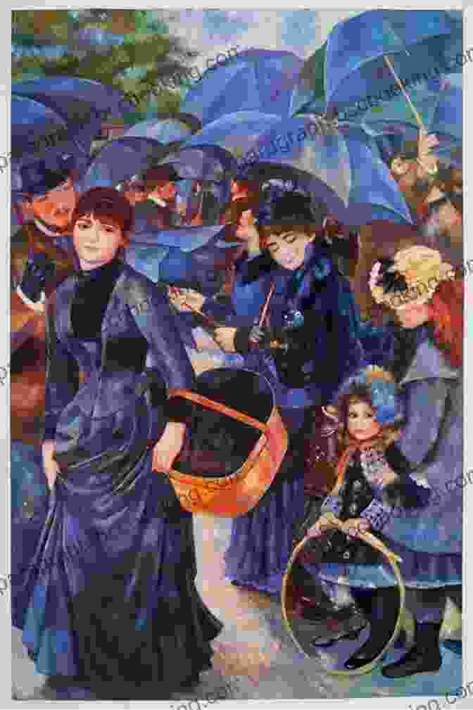 The Umbrellas Pierre Auguste Renoir Gallery Of Selected Paintings: A H