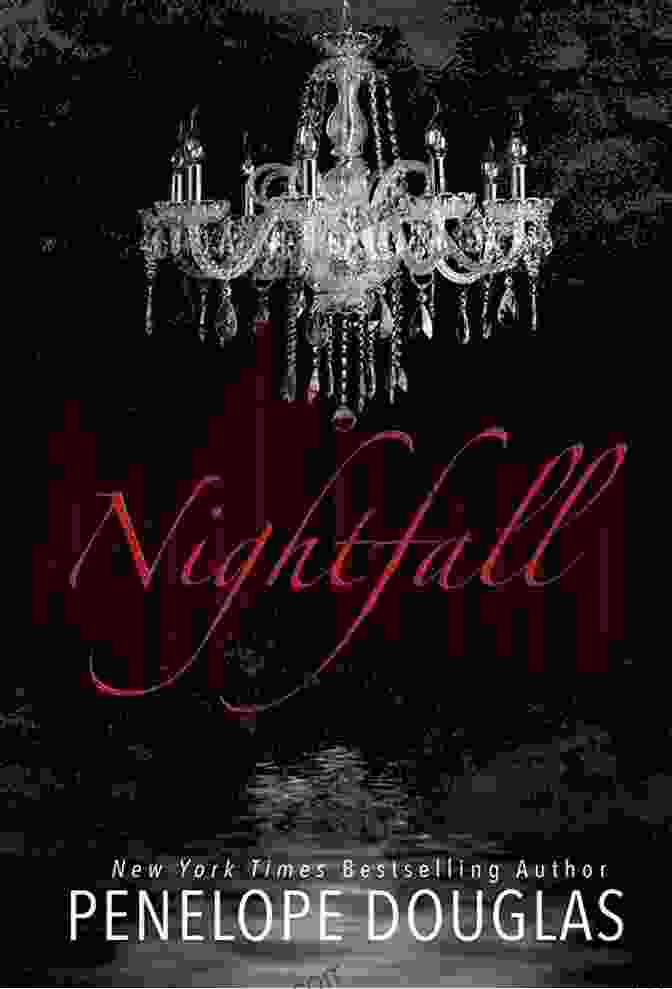 The Vampire Diaries: The Return: Nightfall Book Cover Featuring Elena Gilbert And Stefan Salvatore In A Passionate Embrace, Surrounded By A Moonlit Forest. The Vampire Diaries: The Return: Nightfall