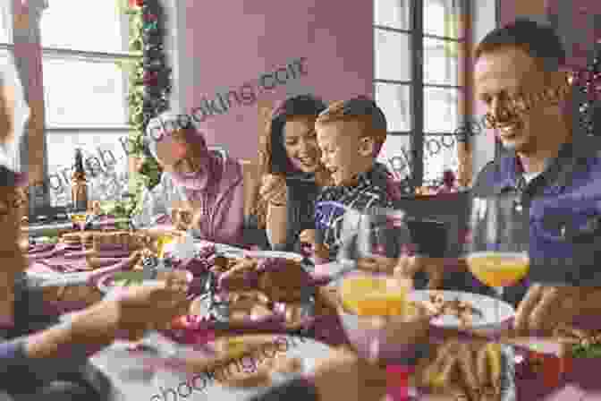 The Wallflower Family Gathered Around A Festive Christmas Dinner Table, Sharing Laughter And Warmth. A Wallflower Christmas: A Novel (The Wallflowers 5)