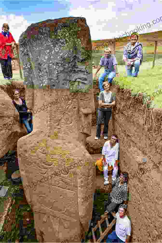 Young Explorers Marvel At The Unfinished Moai Statues Resting In The Rano Raraku Quarry, A Testament To The Artistry Of The Ancient Rapa Nui People. Easter Island For Kids: Easter Island Rapa Nui For Kids